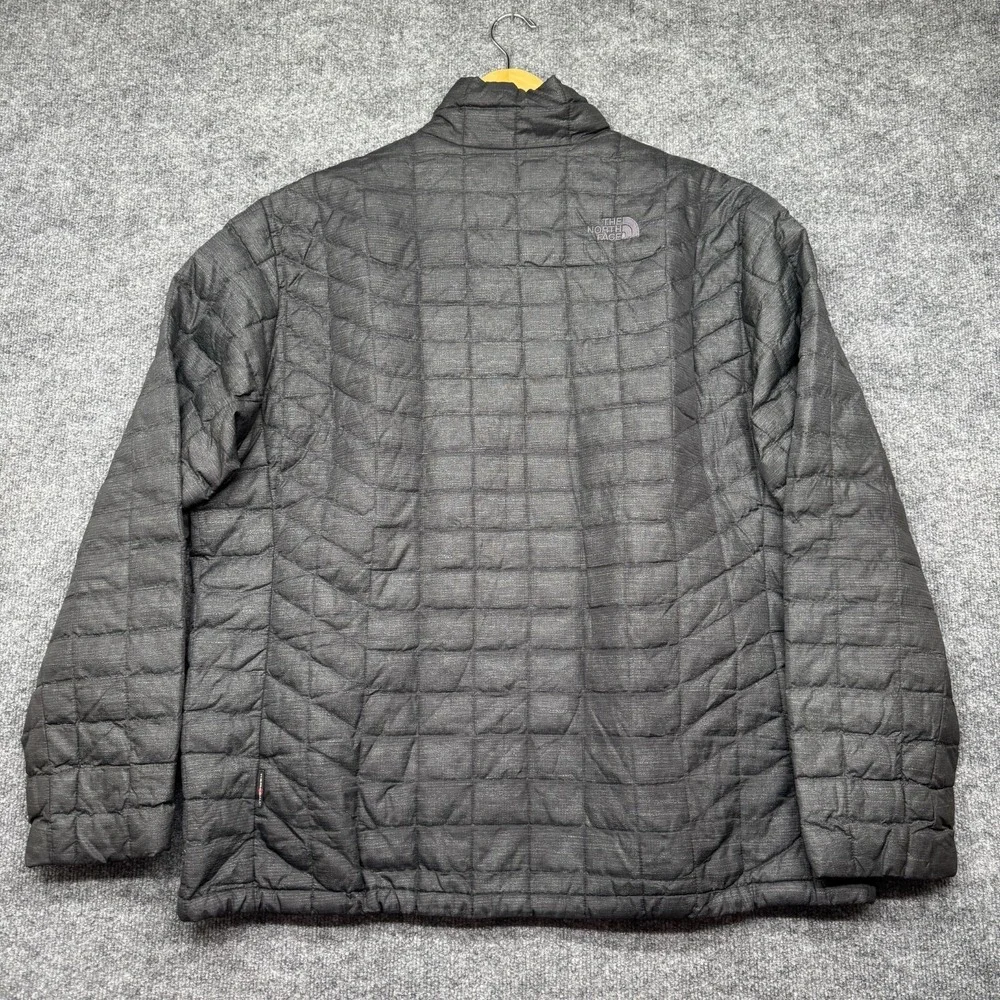 The North Face Jacket Mens XXL TNF Thermoball Eco Grey Quilted Puffer
